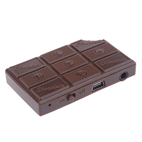TF Card Reader Chokolade Mini Stereo MP3-afspiller