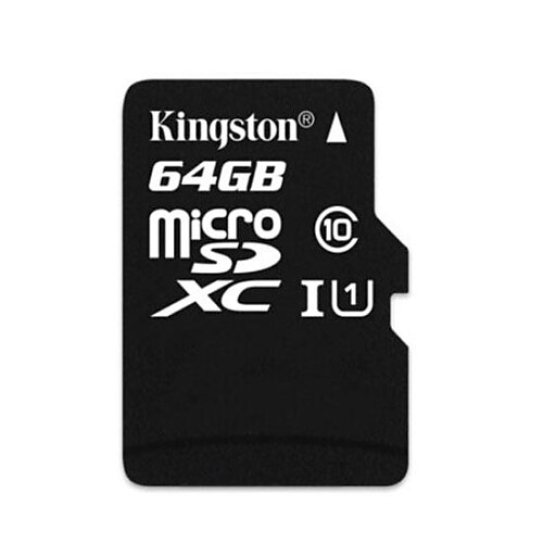Kingston 64GB Class 10 SDHC-Speicherkarte microSDXC UHS-1