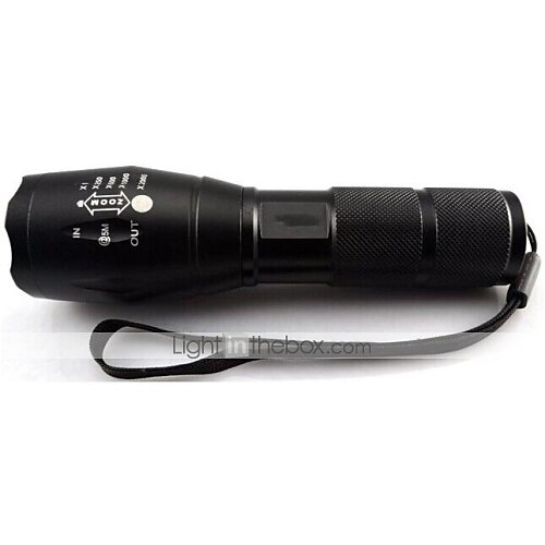 2000 lm LED Flashlights / Torch LED 3 Mode - UltraFire C5 - Zoomable / Adjustable Focus / Impact Resistant