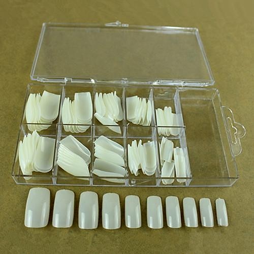 

10x50 100 pezzi unghie finte astratte classiche quotidiane per unghie natalizie con le dita unghie natalizie unghie acriliche natalizie
