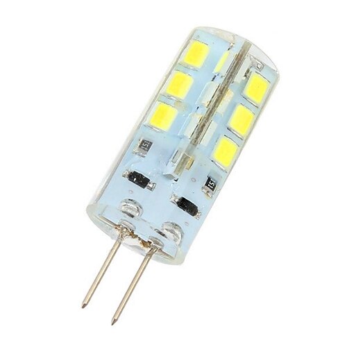 3 W LED Bi-pin Lights 180 lm G4 24 LED Beads SMD 2835 Cold White 12 V / # / CE / RoHS