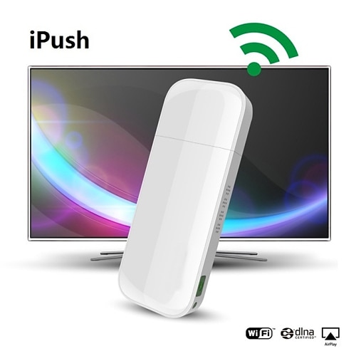 iPush D2 Multi-Media WiFi DLNA AirPlay Показать приемник для IOS Smart Android TV Box палочке Media Player Mini PC HDMI ТВ антенны