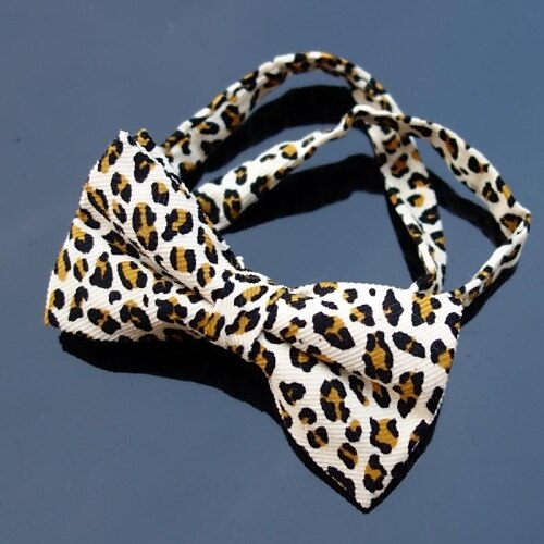 pantaloni de catifea cord leopard papion reglabil bărbați xinclubna® lui (1 buc)