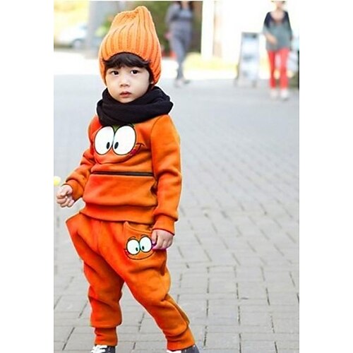 Kids'New Fashion Style Lovely Smiley Face with Harem Pants Clothing Sets