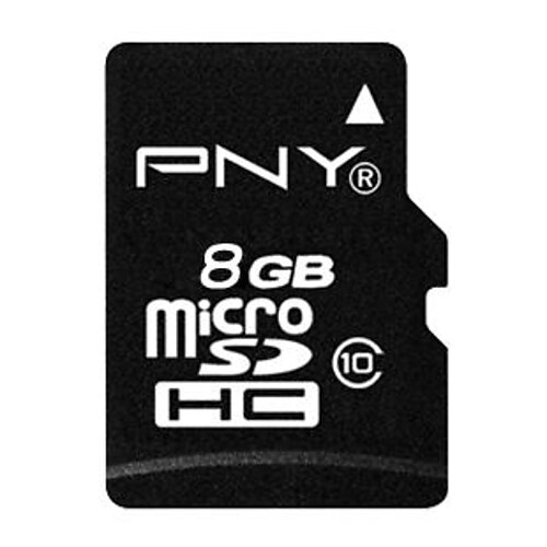 TF карта памяти, PNY 8ГБ Cla 10 микроDHC