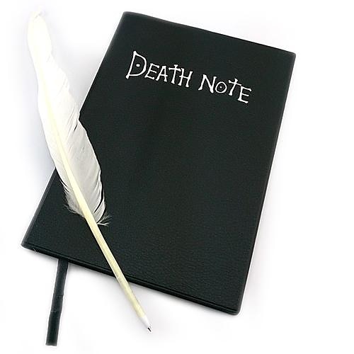 Mer accessoarer Inspirerad av Death Note Cosplay Animé Cosplay-tillbehör Mer accessoarer Papper PU läder Herr Dam Varm Halloween-kostymer