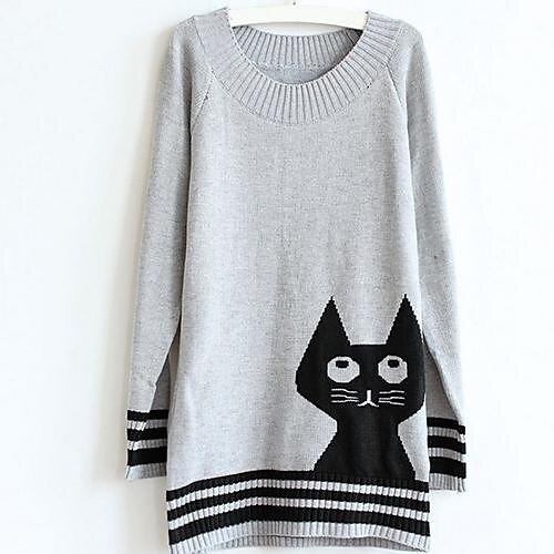 Women's Animal Print Sweater