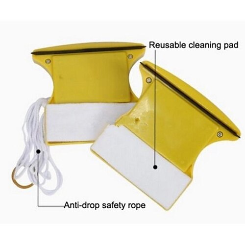 1pc double-sided cleaning glass wipe Magnetic glass cleaner window cleaner