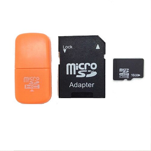 16GB Micro SD kort TF Card hukommelseskort Class10