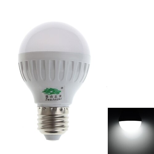 5W E26/E27 Bulb LED Glob A60(A19) 18 SMD 5730 480-500 lm Alb Natural Decorativ AC 100-240 V