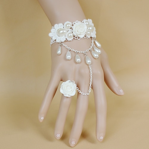 

Wedding Flowers Bouquets / Wrist Corsages / Others Wedding / Party / Evening Material / Bead / Lace 0-20cm Christmas