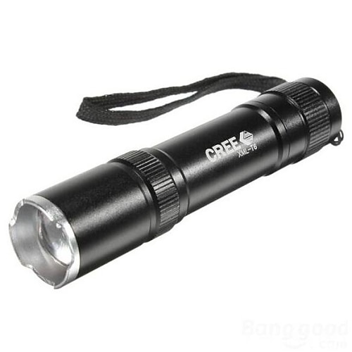 

LS018 LED Flashlights / Torch Waterproof 1600 lm LED 1 Emitters 3 Mode Waterproof Camping / Hiking / Caving Everyday Use Police / Military / Aluminum Alloy