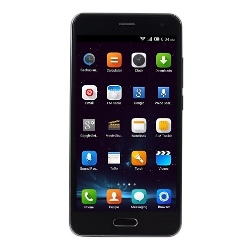 Elephone p5000 5.0 " Android 4.4 3G-Smartphone (Dual SIM Octa Core 16MP 2GB + 16 GB Schwarz / Weiß)