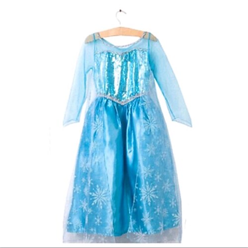 Girls' New Fashion Style Long Sleeve Fairytale Princess Formal Dress
