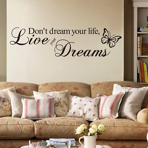 postavičky předlepené samolepky na zeď domácí dekorace z PVC do ložnice obývacího pokoje 57*15cm