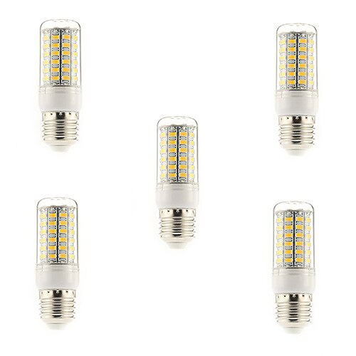 5pcs 5 W LED-lampa 450 lm E14 G9 E26 / E27 T 69 LED-pärlor SMD 5730 Varmvit Kallvit 220-240 V / 5 st