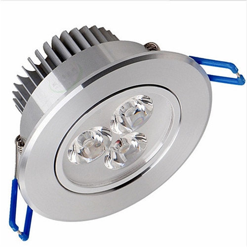 500-550lm LED Panel Lights / LED Ceiling Lights Recessed Retrofit 6 LED Beads SMD 2835 Dimmable Cold White 220-240V