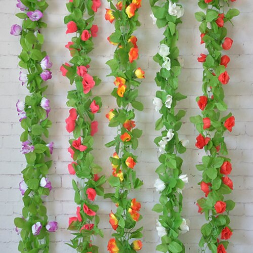 أزهار اصطناعية بلاستيك زينة الزفاف زهريFloral Theme الربيع / الصيف