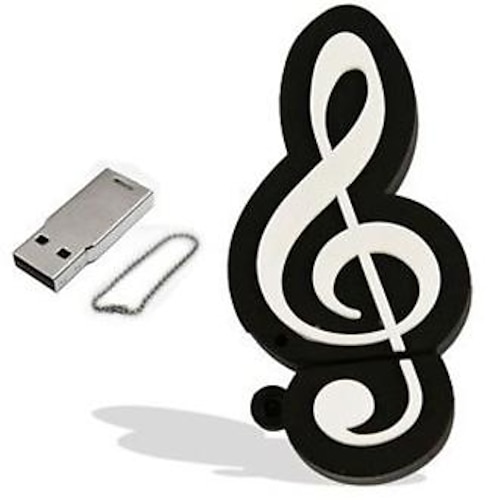 furnici muzică nota flash USB usb 2.0 64g 8g instrumente muzicale stick de memorie desen animat plastic portabil pendrive