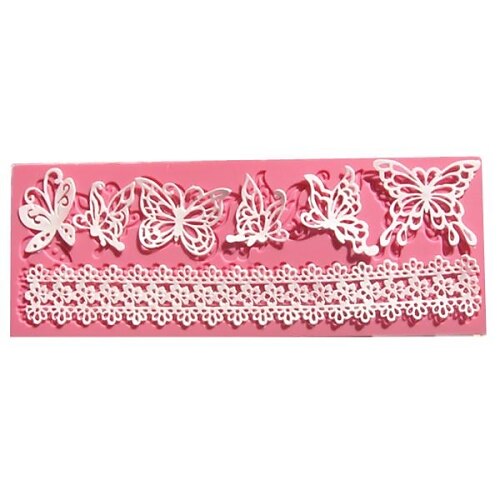 Butterfly Silicone Fondant Mold Lace Wedding Cake Decorating Tools