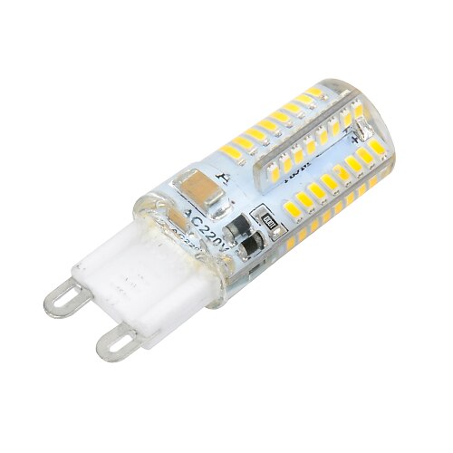 3 W LED Λάμπες Καλαμπόκι 270 lm G9 T 64 LED χάντρες SMD 3014 Θερμό Λευκό Ψυχρό Λευκό 220-240 V / # / CE / RoHs