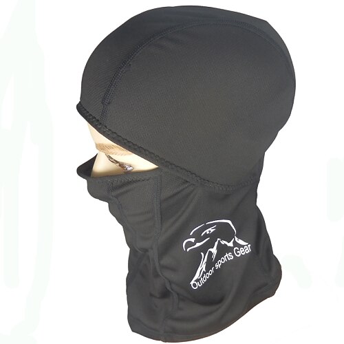 Balaclava Pollution Protection Mask Camping / Hiking Hunting Running Bike / Cycling Windproof Breathable Dust Proof Winter Solid Colored Slim Coolmax® White Black Red / Stretchy