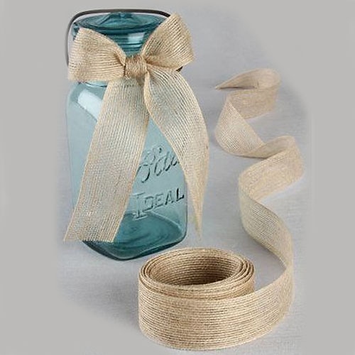 

Solid Colored Jute Wedding Ribbons - 5M Piece/Set Weaving Ribbon / Gift Bow Decorate favor holder / Decorate gift box / Decorate wedding scene