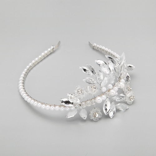 

Imitation Pearl Rhinestone Alloy Headbands Headpiece Elegant Style