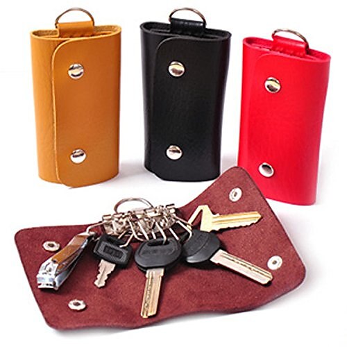 κλειδί πορτοφόλια δερμάτινα κάτοχος αλυσιδίτσα κλειδί σακούλες κλειδιά πορτοφόλι περίπτωση