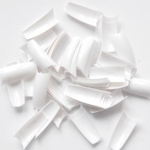 

500-Pcs-Natural-White-False-French-Acrylic-Uv-Nail-Tips-For-Nail-Art-Diy Christmas Nails Xmas Nails Christmas Acrylic Nails