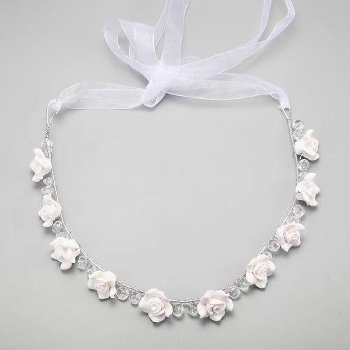 

Imitation Pearl / Alloy Headbands / Headwear with Floral 1pc Wedding / Special Occasion Headpiece