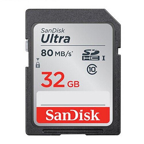 SanDisk 32GB SD Card شريحة ذاكرة UHS-I U1 CLASS10 Ultra