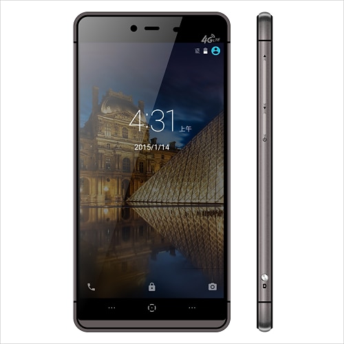 kingzone K2 5.0 " Android 5.1 Smartphone 4G (Dual SIM Huit Cœurs 13 MP 3GB + 16 Go Noir / Blanc)