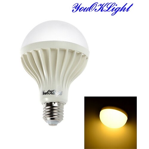 Bulb LED Glob 450 lm E26 / E27 9 LED-uri de margele SMD 5630 Decorativ Alb Cald 220-240 V / # / # / CE / RoHs