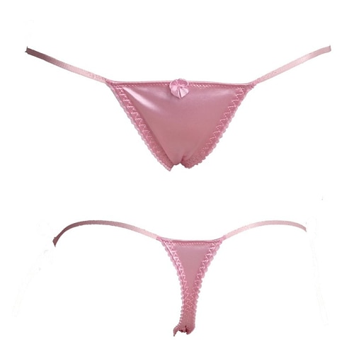 

Women's Solid Colored G-strings & Thongs Panties Low Waist Sexy Nylon Cotton Black One-Size