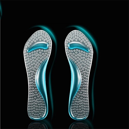 Silicon Insoles & Accessories for Insoles & Inserts Blue / Red / Clear