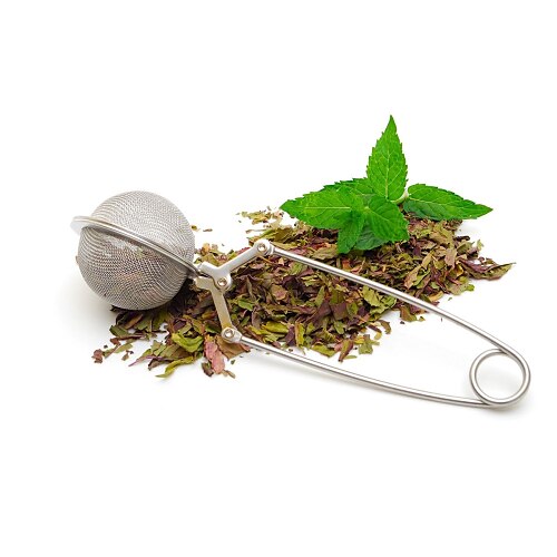 tea infuser nemesacél kanna infuser gömb háló tea szűrő fogantyú tea labda