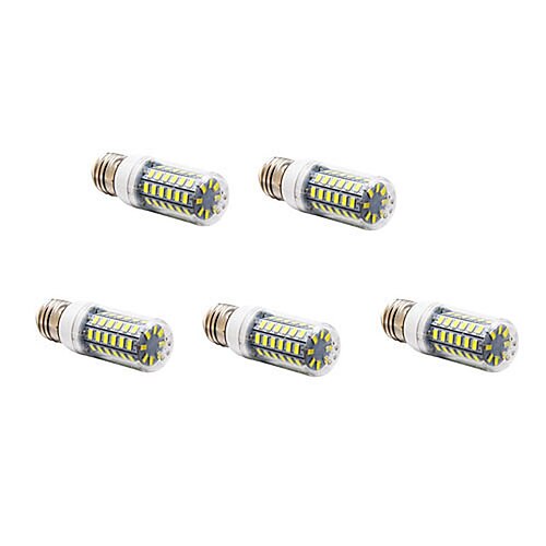 5pcs 4 W LED Corn Lights 400-500 lm E26 / E27 T 56 LED Beads SMD 5730 Warm White Cold White 220-240 V / 5 pcs
