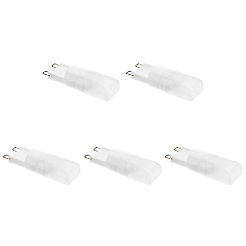 YWXLIGHT® 1.5 W Ampoules Maïs LED 2700 lm G9 T Perles LED Blanc Chaud Blanc Froid 220-240 V / 5 pièces