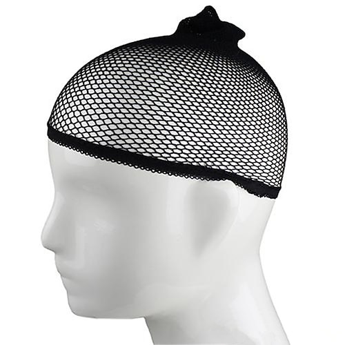 

1pc elastic stretchable elastic fishnet wig cap hair net snood mesh net weaving for wigs