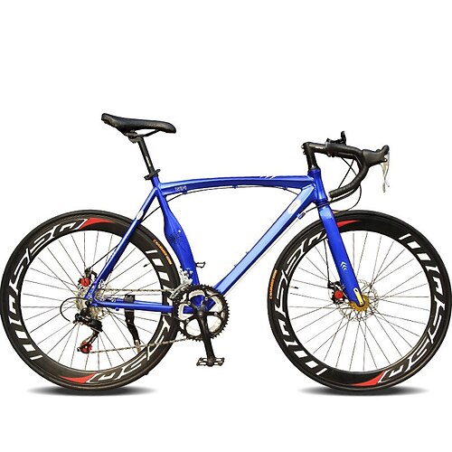Bicicletas de estrada Ciclismo 14 velocidade 26 polegadas / 700CC SHIMANO TX30 Freio a Disco Duplo Comum Manocoque Comum Liga de alumínio / Aço / #