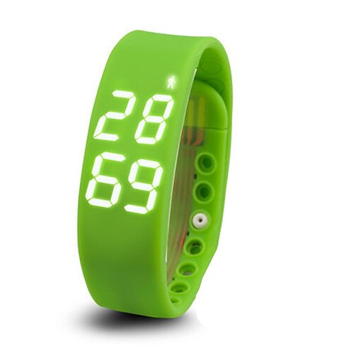 Activity Tracker / Smart Bracelet Temperature Display / Timer / Water Resistant / Water Proof Heart Rate Sensor / Finger sensor Red / Green / Blue / Pedometers