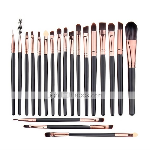 

Professional Makeup Brushes Makeup Brush Set 20pcs Goat Hair / Pony / Synthetic Hair Makeup Brushes for Eyeliner Brush Blush Brush Lip Brush Eyebrow Brush Eyeshadow Brush Liquid Eyeliner Brush Makeup