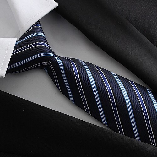 

Men's Neckties Basic / Party / Work Formal Business