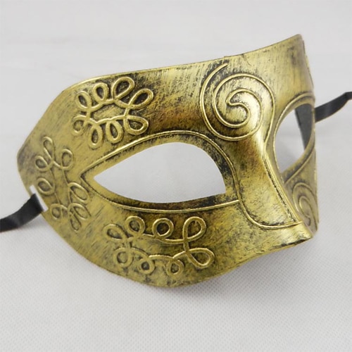 Halloween-masker Maskerademasker Gamle romerske gladiator Plast Gysertema