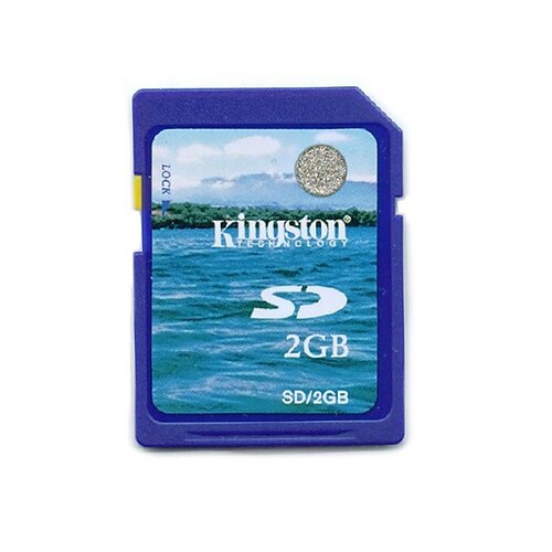 כרטיס זיכרון SD 2GB Kingston