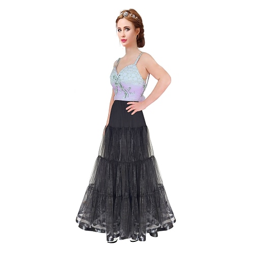 

Wedding / Special Occasion / Party / Evening Slips Organza / Satin / Tulle Floor-length A-Line Slip / Classic & Timeless with