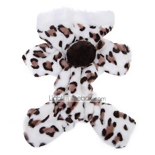 

Cat Dog Hoodie Jumpsuit Pajamas Leopard Casual / Daily Winter Dog Clothes Puppy Clothes Dog Outfits Breathable Pink Brown Costume for Girl and Boy Dog Polar Fleece S M L XL XXL