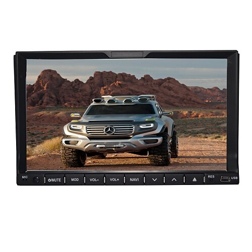 TH8820GA 7 inch 2 DIN Windows CE 6.0 / Windows CE In-Dash Car DVD Player Touch Screen / GPS / Built-in Bluetooth for universal Support / iPod / Steering Wheel Control / Subwoofer Output / DVD-R / RW