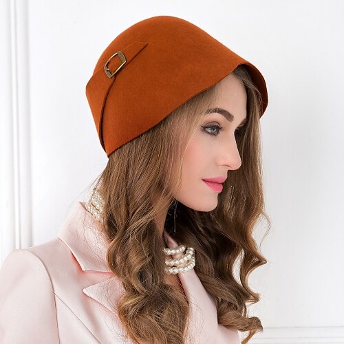 

Wool / Alloy Hats with 1 Piece Special Occasion / Casual Headpiece